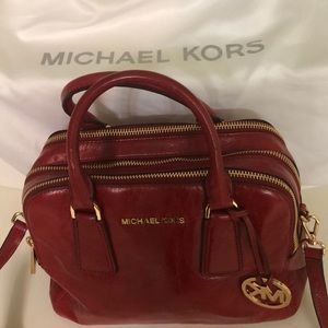 Michael Kors purse with duster (carried once)